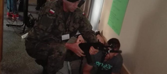 Spotkanie z żołnierzami WOT Spotkanie z żołnierzami WOT