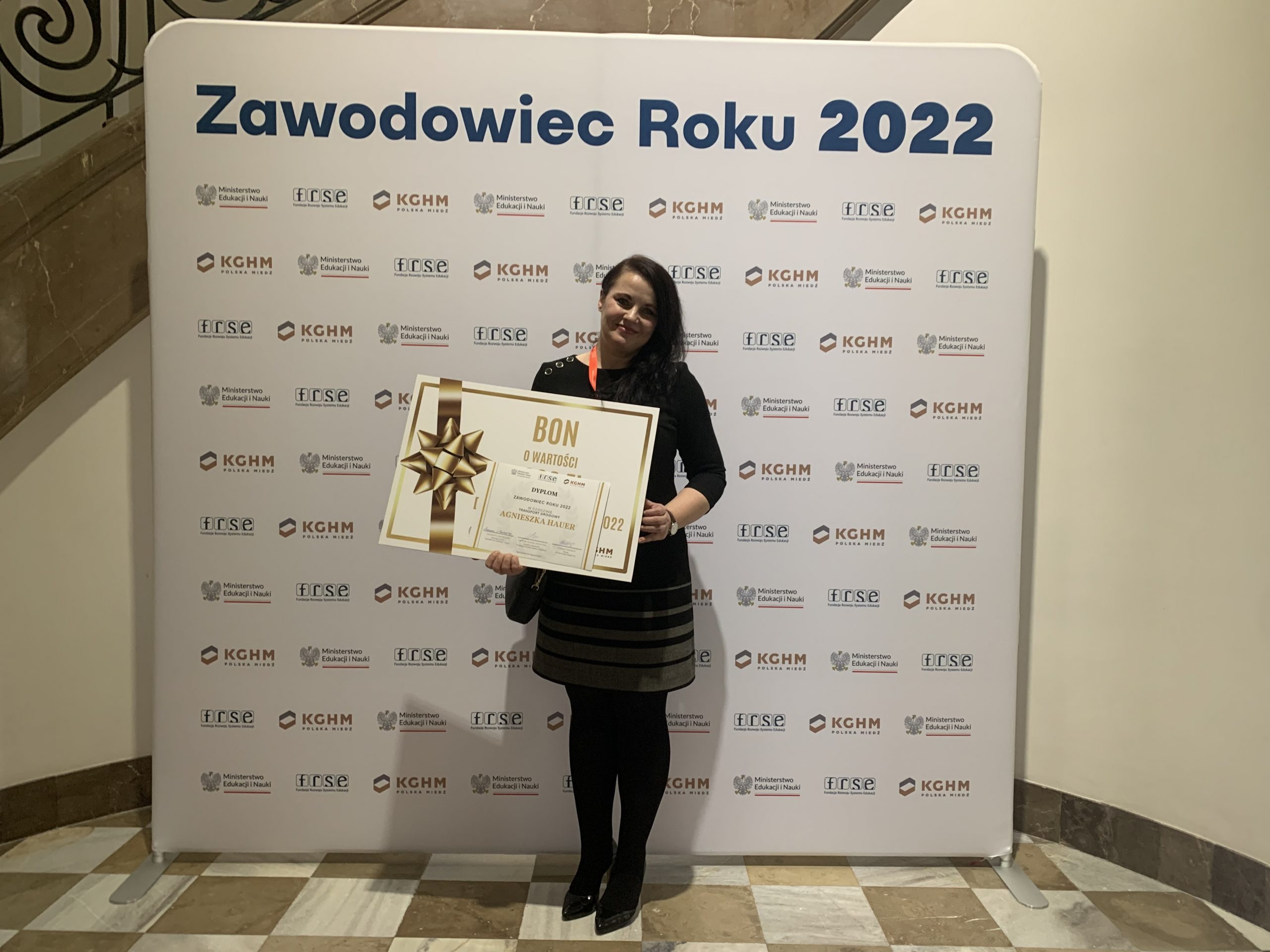 Pani Agnieszka Hauer  – Zawodowcem Roku 2022!