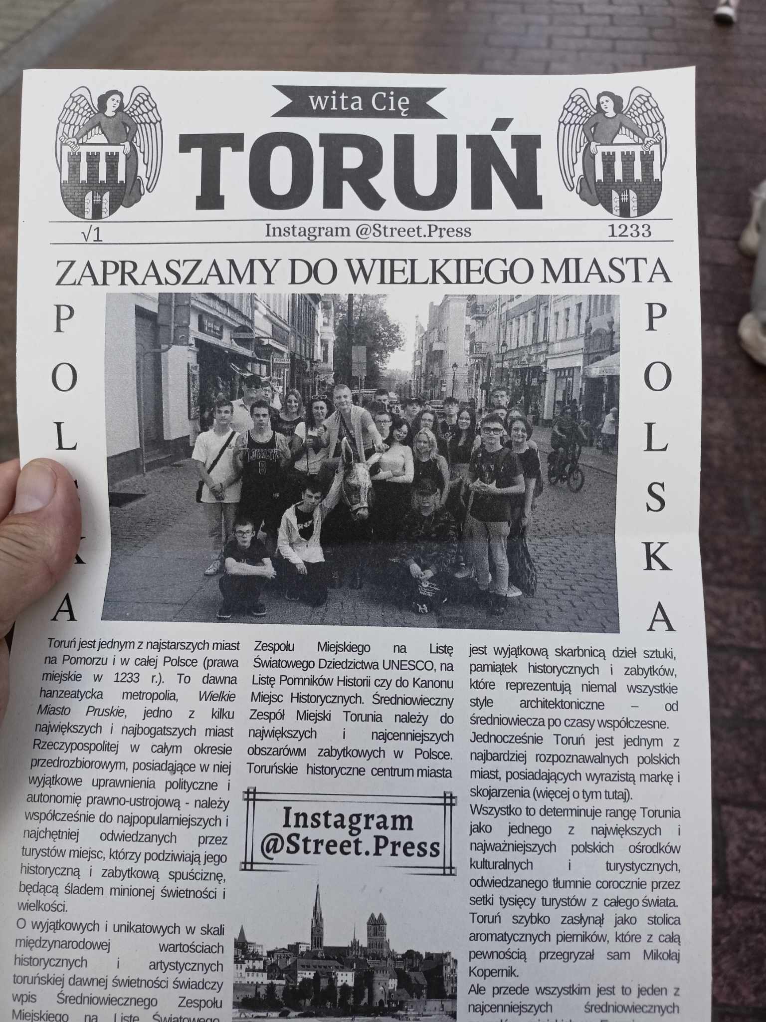 Wycieczka do Torunia i Lichenia